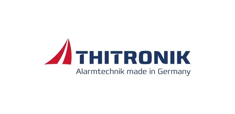Thitronik – Alarmtechnik made in Germany (Markenlogo)